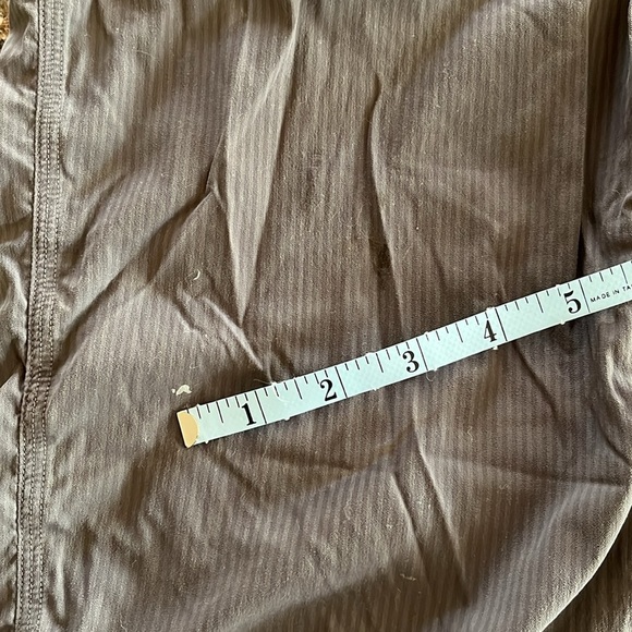 LULU LEMON DANCE STUDIO CROP PANTS Flaws Grey Size 6 - Picture 10 of 11